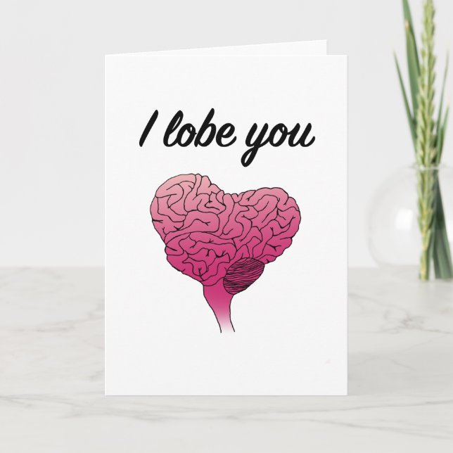 I Lobe You Card (Front)