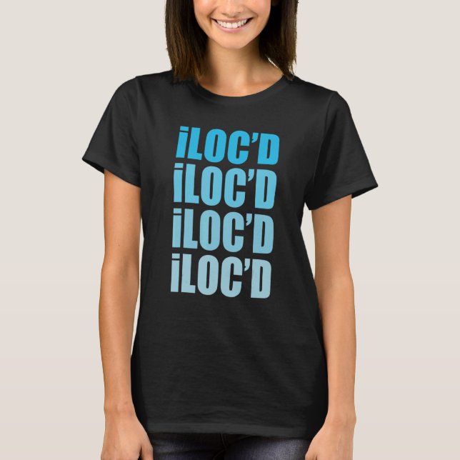 I Loc'd My Hair Sisterlocks Microlocs Dreadlocks T-Shirt (Front)