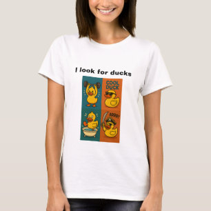 I look for ducks - rubber duck hide on cruise ship T-Shirt