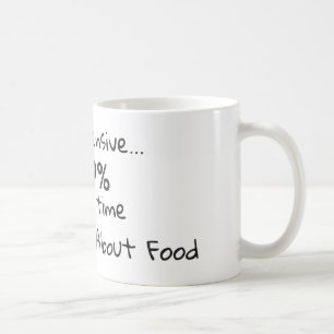 I Look Pensive Funny Food Lover Quote Coffee Mug
