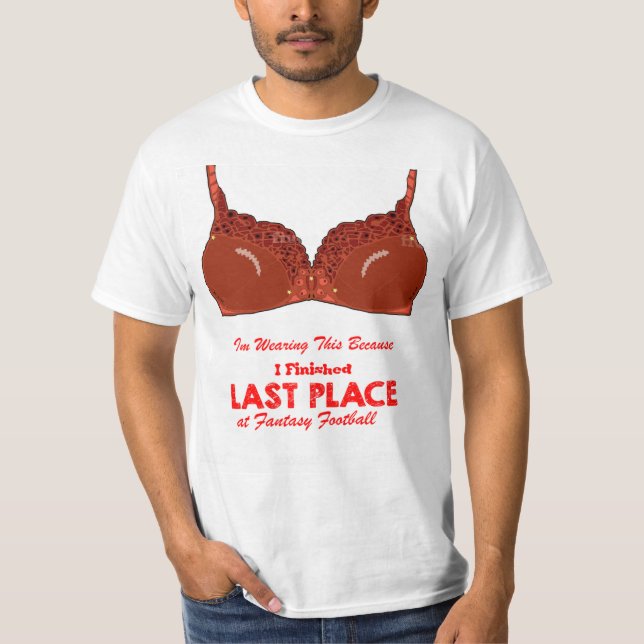 I lost at Fantasy Football- Fantasy Football Loser T-Shirt (Front)