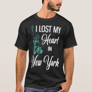 I Lost My Heart In New York City Travel T-Shirt