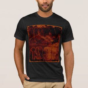 I love 1938 - Red Night Vintage T-Shirt