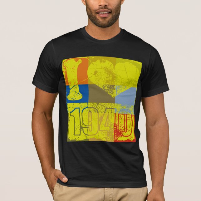 I love 1940 - Pop art Vintage T-shirt (Front)