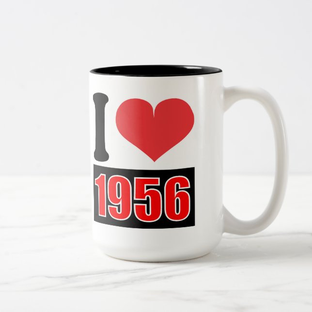 I love 1956 - Mugs (Right)