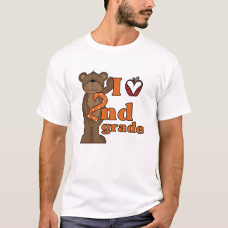 I Love 2nd Grade T-Shirt