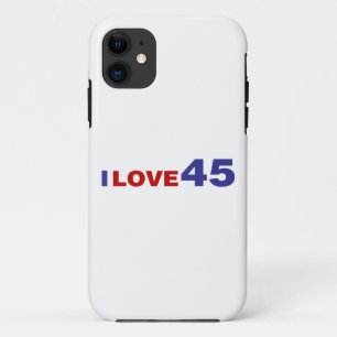 I Love 45 Case-Mate iPhone Case