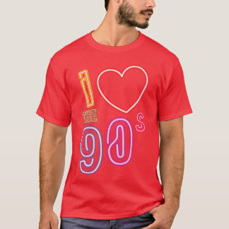 i love 90s Retro Old School T-Shirt