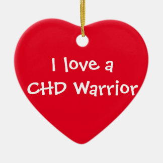 I love a CHD Warrior ornament