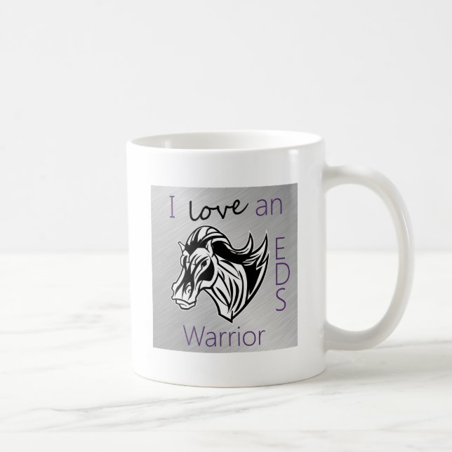 I love a warrior.png coffee mug (Right)