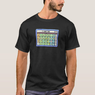 I Love AAC Speech Pathologist Speech Pathology Cor T-Shirt