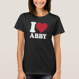 I Love Abby - I heart Abby T-Shirt