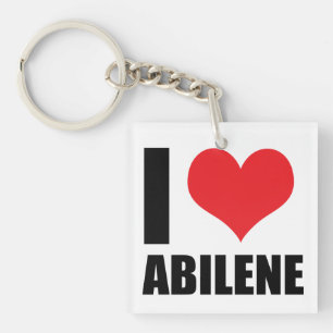 I love Abilene  Key Ring