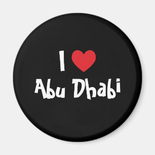 I Love Abu Dhabi Magnet