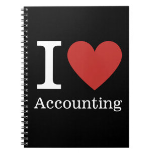 I ❤️ Love Accounting - Accounting Dept. NOTEBOOK
