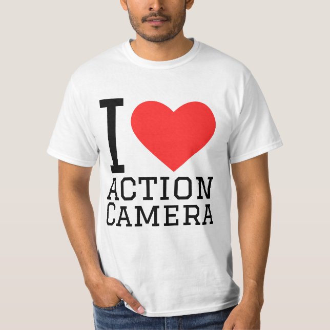 I love action camera T-Shirt (Front)