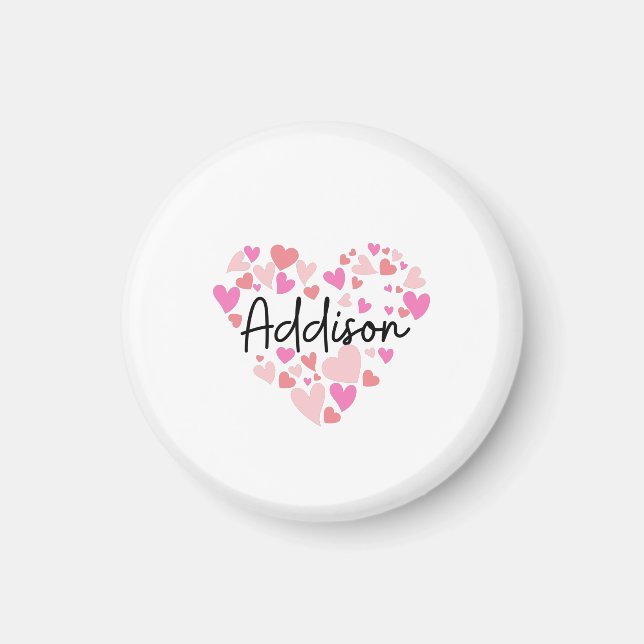 I love Addison Magnet (Front)