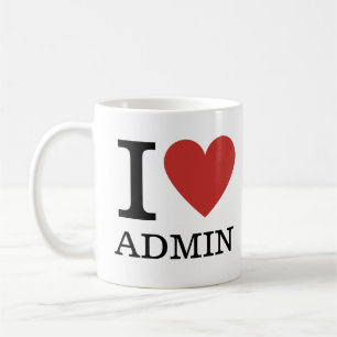 I ❤️ Love Admin - Admin Dept. MUG