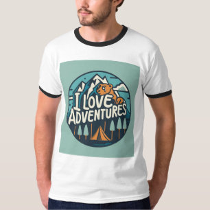 i love adventure T-Shirt