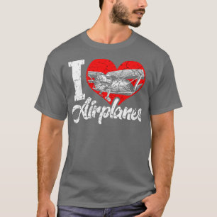 I Love Aeroplanes T-Shirt
