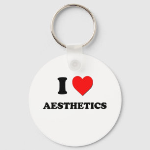 I Love Aesthetics Key Ring