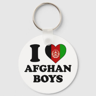 I love Afghan boys Key Ring
