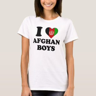 I love Afghan Boys T-Shirt