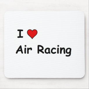 I Love Air Racing Mouse Pad