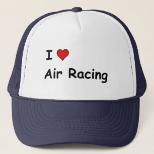 I Love Air Racing Trucker Hat