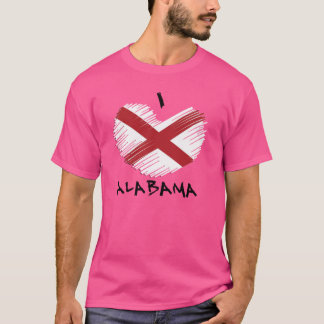I love Alabama 4 T-Shirt