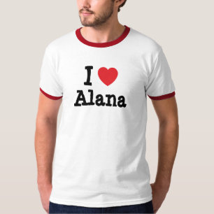 I love Alana heart T-Shirt