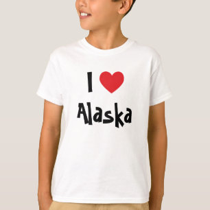 I Love Alaska T-Shirt