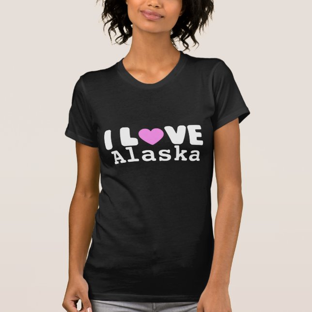 I love Alaska | T-Shirt (Front)