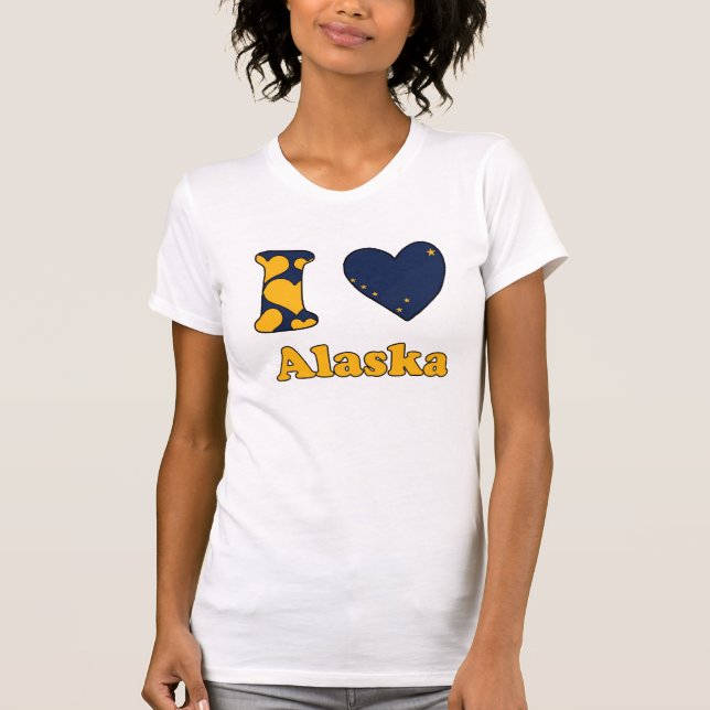 I love Alaska T-Shirt (Front)