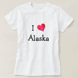 I Love Alaska T-Shirt
