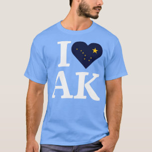 I Love Alaska TShirt