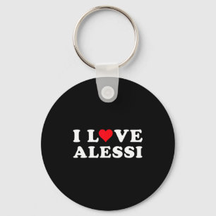 I Love Alessi Matching Girlfriend &amp; Boyfriend  Key Ring