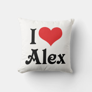 I Love Alex Cushion