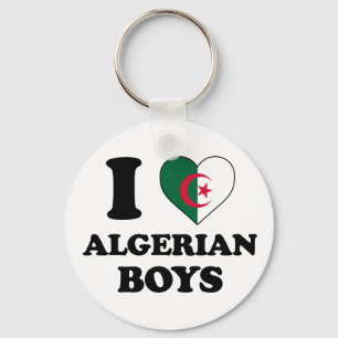 I love Algerian boys Key Ring
