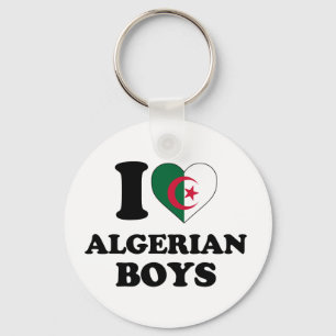 I love Algerian Boys Key Ring