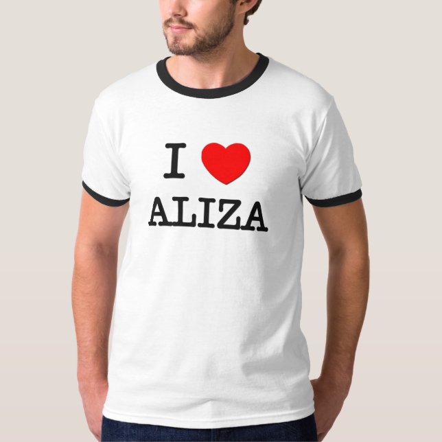 I Love Aliza T-Shirt (Front)