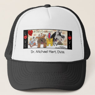 I Love All God's Creatures! Trucker Hat