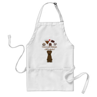 I love all things chocolate! Chocolate Humour Standard Apron