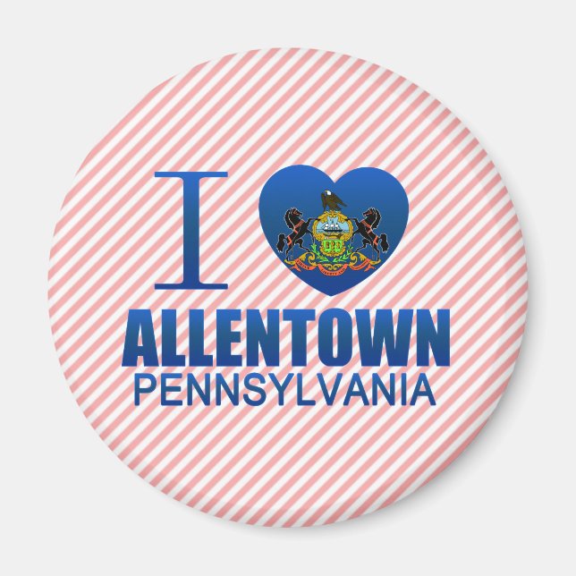 I Love Allentown, PA Magnet (Front)