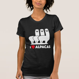 I Love Alpacas T-Shirt