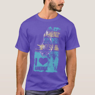 I Love Amedica boy T-Shirt