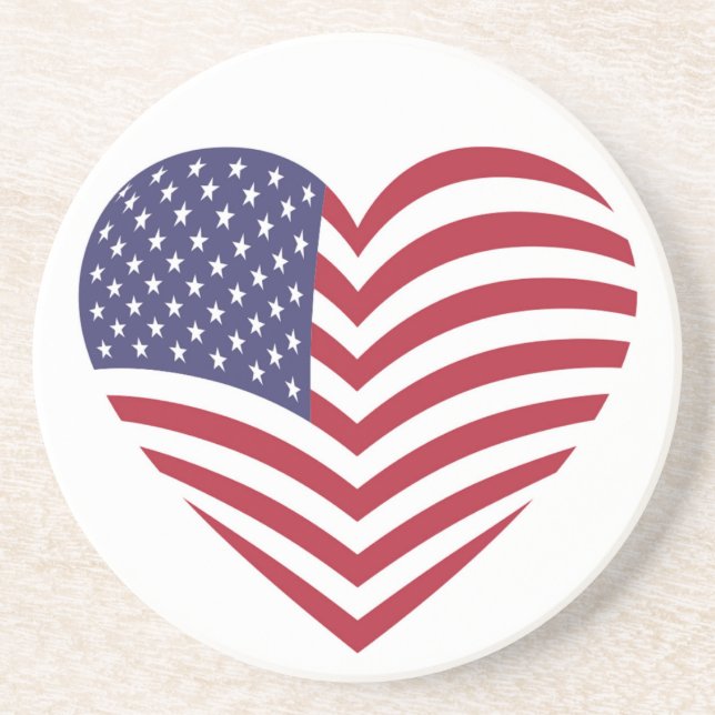 I LOVE AMERICA COASTER (Front)