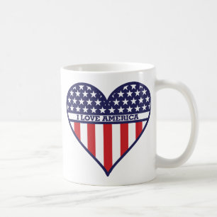 I Love America Coffee Mug