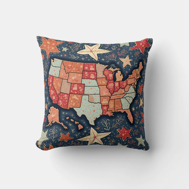 i love america cushion (Front)