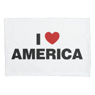 I Love America Pillowcase